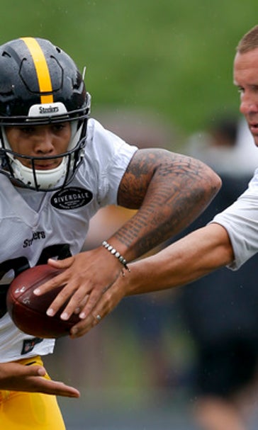 Steelers rookie back running Conner leaves practice early
